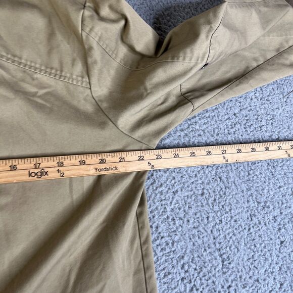 Volcom Stone Boardwear Jacket Mens Large Tan Khaki Streetwear Barn Garage Coat - Picture 9 of 12
